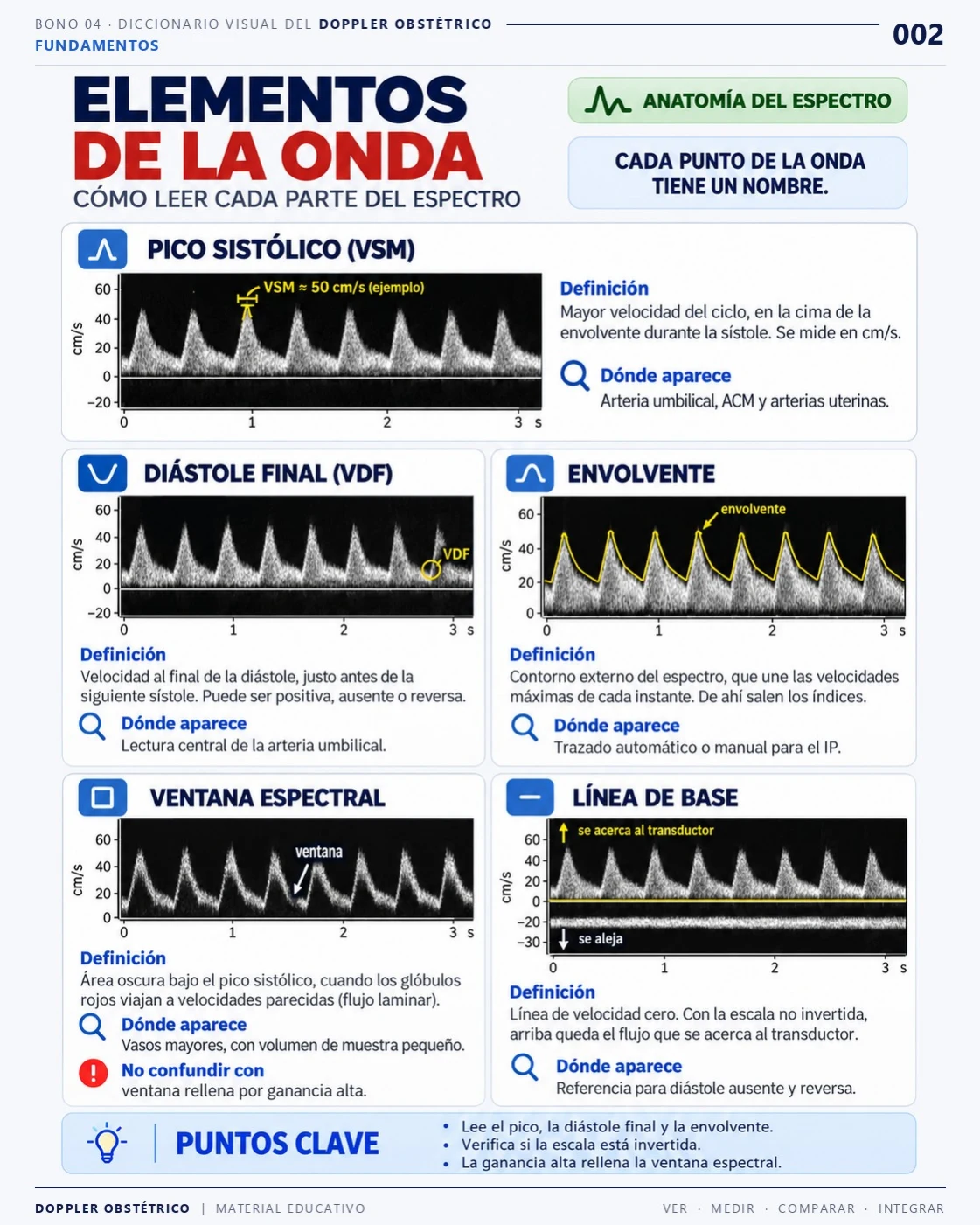 Ejemplo de página: Diccionario Visual del Doppler Obstétrico