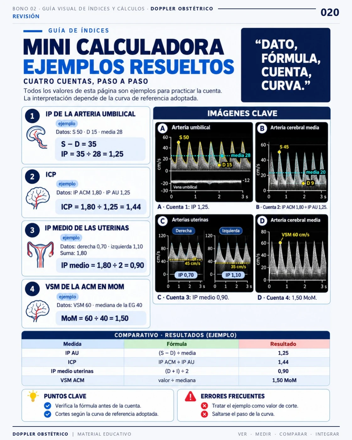 Ejemplo de página: Guía Visual de Índices, Percentiles y Cálculos
